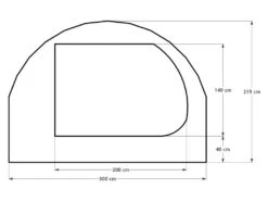 Obelink Trinity Heavy Duty Bustent -Buiten Kamperen obelink trinity 2 ecommerce
