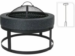 Pro Garden Ø 50,5 Cm Barbecue Vuurschaal