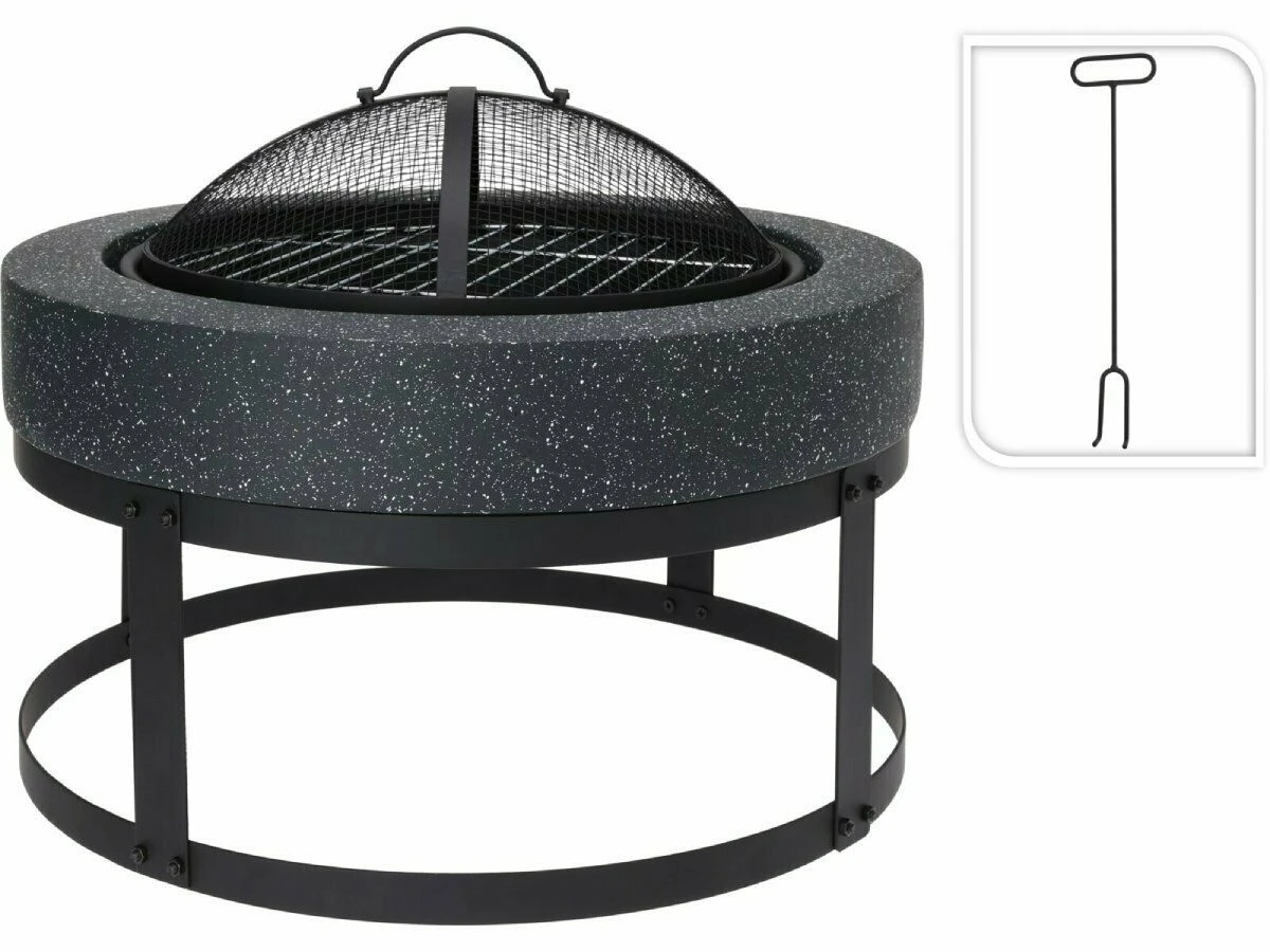 Pro Garden Ø 50,5 Cm Barbecue Vuurschaal 3 Pro Garden Ø 50,5 Cm Barbecue Vuurschaal