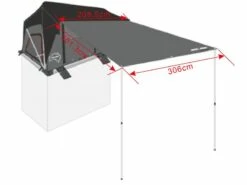 Sheepie Jimba Jimba Classic Luifel - Groen -Buiten Kamperen sheepie jimba classic luifel afmetingen ecommerce