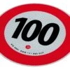 Merkloos 100 Km/h Markeringssticker