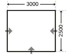 Dometic Sunshine Air Tour 300 Luifel -Buiten Kamperen sunshine 300 floorplan ecommerce