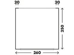 Telta Pure 260 Camper & Caravanvoortent -Buiten Kamperen telta pure 260 7 ecommerce