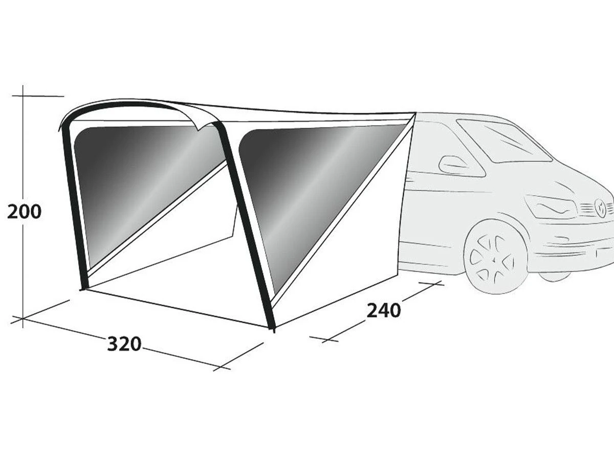 Outwell Touring Shelter Air Busluifel 8 Outwell Touring Shelter Air Busluifel - Afbeelding 6